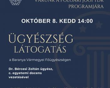 ügyészség látogatás